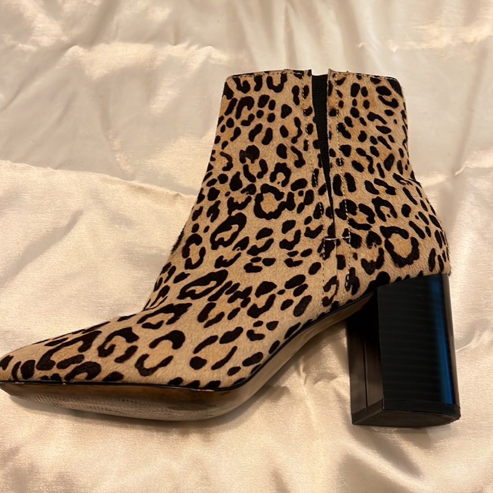 Halogen Leopard Booties - Picture 2 of 6